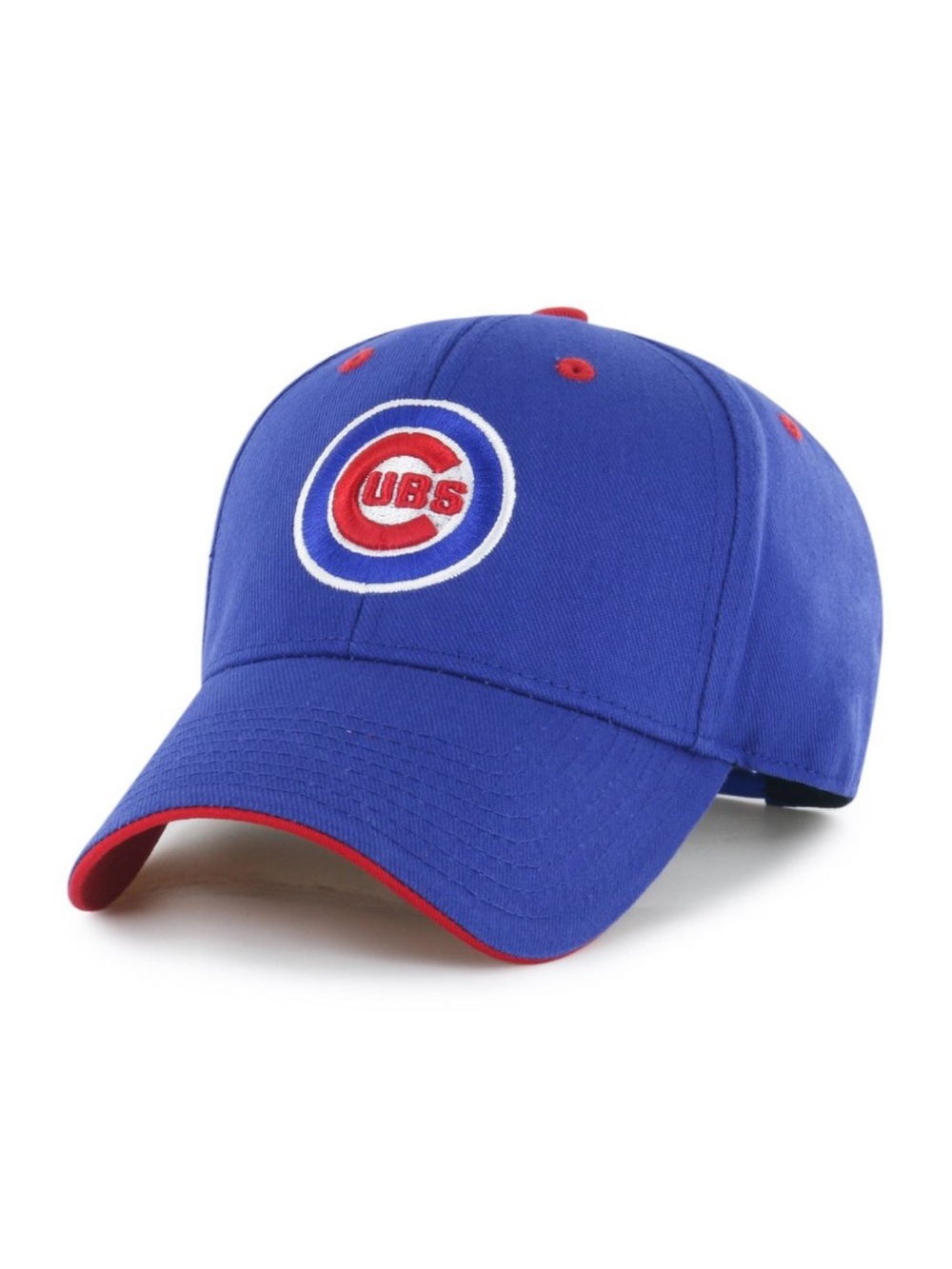 MLB Chicago Cubs Blue and Red Team Snapback Cap